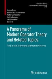Cover von A Panorama of Modern Operator Theory and Related Topics