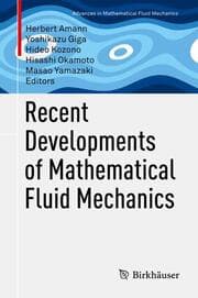 Cover von Recent Developments of Mathematical Fluid Mechanics