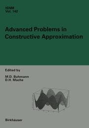 Cover von Advanced Problems in Constructive Approximation