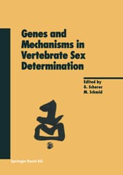 Cover von Genes and Mechanisms in Vertebrate Sex Determination
