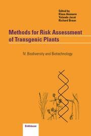 Cover von Methods for Risk Assessment of Transgenic Plants