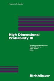 Cover von High Dimensional Probability III