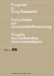 Cover von Progress in Drug Research/Fortschritte der Arzneimittelforschung/Progrès des recherches pharmaceutiques