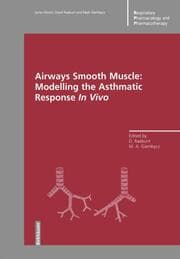 Cover von Airways Smooth Muscle: Modelling the Asthmatic Response In Vivo