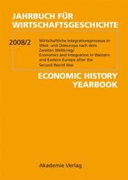 Cover von Jahrbuch für Wirtschaftsgeschichte/Economic History Yearbook 2008/2