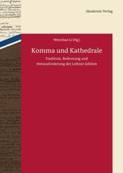 Cover von Komma und Kathedrale