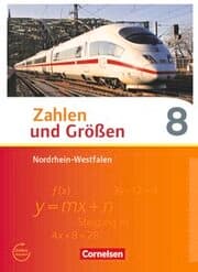 Cover von Zahlen und Größen - Nordrhein-Westfalen Kernlehrpläne - Ausgabe 2013 - 8. Schuljahr