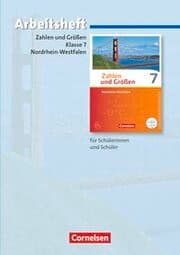 Cover von Zahlen und Größen - Nordrhein-Westfalen Kernlehrpläne - Ausgabe 2013 - 7. Schuljahr