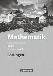 Cover von Bigalke/Köhler: Mathematik - Berlin - Ausgabe 2010 - Grundkurs 3. Halbjahr