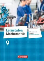 Cover von Lernstufen Mathematik - Differenzierende Ausgabe Nordrhein-Westfalen - 9. Schuljahr