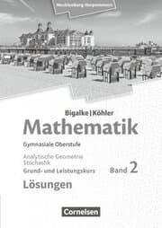 Cover von Bigalke/Köhler: Mathematik - Mecklenburg-Vorpommern - Ausgabe 2019 - Band 2 - Grund- und Leistungskurs