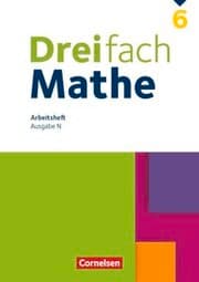 Cover von Dreifach Mathe - Ausgabe N - 6. Schuljahr