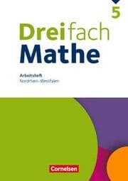 Cover von Dreifach Mathe - Nordrhein-Westfalen - Ausgabe 2022 - 5. Schuljahr