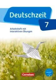 Cover von Deutschzeit - Allgemeine Ausgabe - 7. Schuljahr