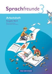 Cover von Sprachfreunde - Sprechen - Schreiben - Spielen - Ausgabe Nord 2010 (Berlin, Brandenburg, Mecklenburg-Vorpommern) - 3. Schuljahr