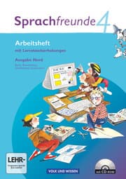 Cover von Sprachfreunde - Sprechen - Schreiben - Spielen - Ausgabe Nord 2010 (Berlin, Brandenburg, Mecklenburg-Vorpommern) - 4. Schuljahr