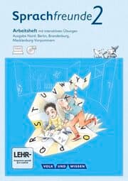 Cover von Sprachfreunde - Sprechen - Schreiben - Spielen - Ausgabe Nord (Berlin, Brandenburg, Mecklenburg-Vorpommern) - Neubearbeitung 2015 - 2. Schuljahr