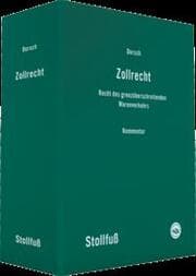Cover von Zollrecht Kommentar