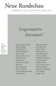 Cover von Neue Rundschau 2015/1