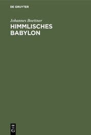 Cover von Himmlisches Babylon