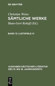 Cover von Lustspiele IV