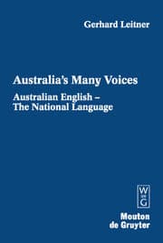Cover von Australian English - The National Language