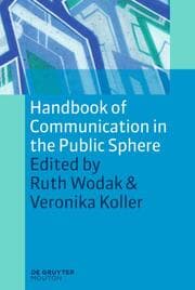 Cover von Handbook of Communication in the Public Sphere