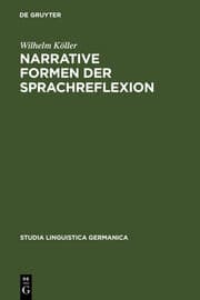 Cover von Narrative Formen der Sprachreflexion