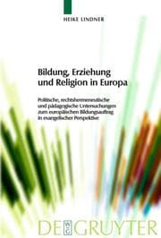 Cover von Bildung, Erziehung und Religion in Europa