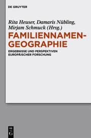 Cover von Familiennamengeographie