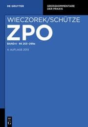 Cover von ZPO/Zivilprozessordnung 4