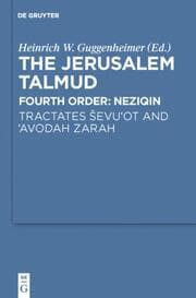 Cover von Tractates Sevu'ot and 'Avodah Zarah
