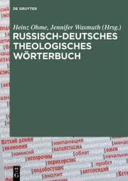 Cover von Russisch-Deutsches Theologisches Wörterbuch (RDThW)