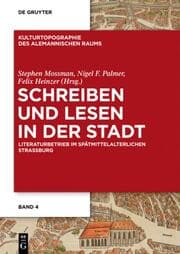Cover von Schreiben und Lesen in der Stadt