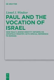 Cover von Paul and the Vocation of Israel