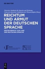 Cover von Reichtum und Armut der deutschen Sprache
