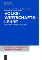 Cover von Volkswirtschaftslehre