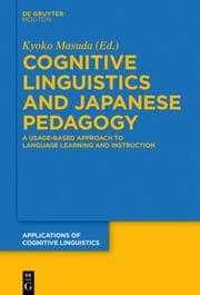 Cover von Cognitive Linguistics and Japanese Pedagogy