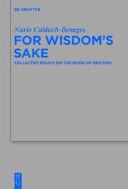 Cover von For Wisdom's Sake