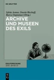 Cover von Archive und Museen des Exils