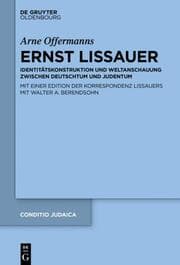 Cover von Ernst Lissauer