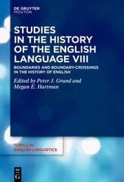Cover von Studies in the History of the English Language VIII