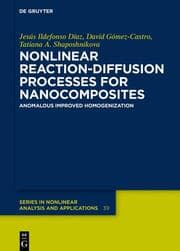 Cover von Nonlinear Reaction-Diffusion Processes for Nanocomposites