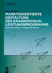 Cover von Marktorientierte Gestaltung des Krankenhausleistungsprogramms