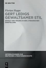 Cover von Gert Ledigs gewaltsamer Stil