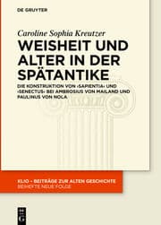 Cover von Weisheit und Alter in der Spätantike