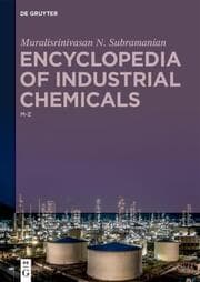 Cover von Encyclopedia of Industrial Chemicals M-Z