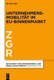 Cover von Unternehmensmobilität im EU-Binnenmarkt