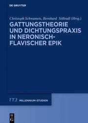 Cover von Gattungstheorie und Dichtungspraxis in neronisch-flavischer Epik
