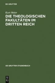 Cover von Die Theologischen Fakultäten im Dritten Reich